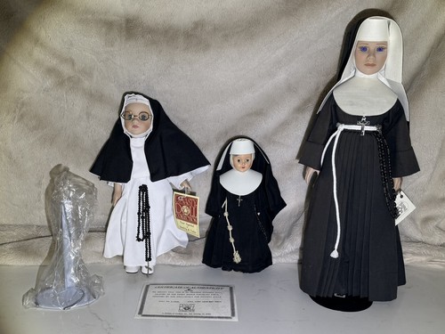 Lot vintage porcelain - of, nun